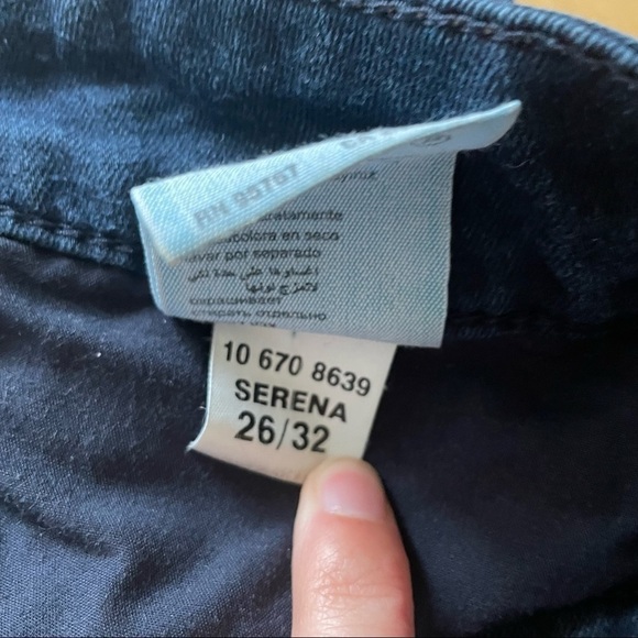 Mavi Serena Super Skinny Blue Low Rise Jeans -  26 - Picture 10 of 14